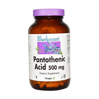bluebonnet nutrition 维生素b5-泛酸素食胶囊(150粒)