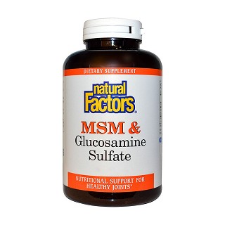 natural factors msm & glucosamine sulfate(natural)