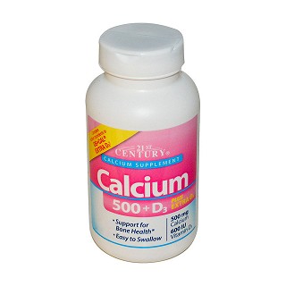 21st century health care 钙500+维生素d3胶囊(health)