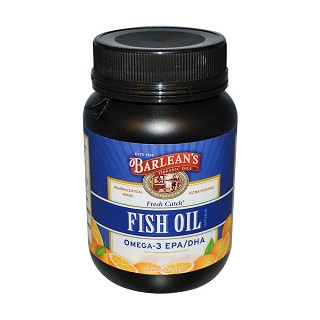 barlean's 鱼油补充剂 桔子味(barlean)