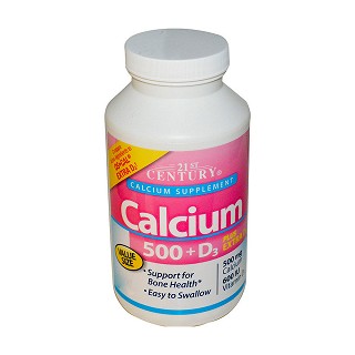 21st century health care 钙500+维生素d3胶囊(health)