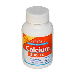 21st century health care 钙500+维生素d3胶囊(health)