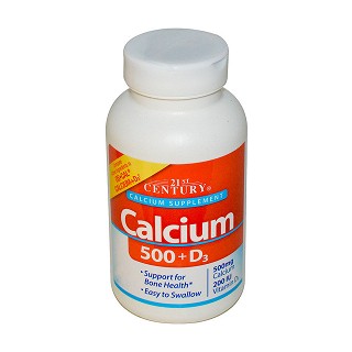 21st century health care 钙500+维生素d3胶囊(250粒)