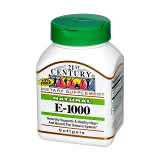 21st century health care 维生素e-1000软胶囊(health)