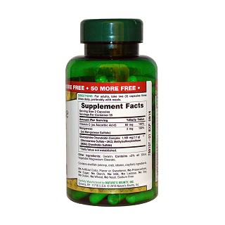 natures bounty glucosamine chondroitin 90粒(natures)