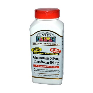 21st century health care 双强度 氨基葡萄糖软骨素胶囊(health)