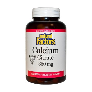 natural factors 柠檬酸钙片(natural)