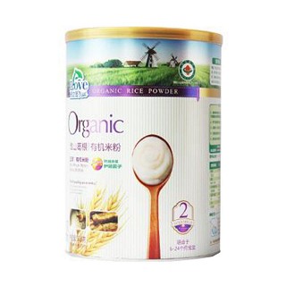 爱之蓝淮山葛根婴儿有机米粉2段(海斯易)