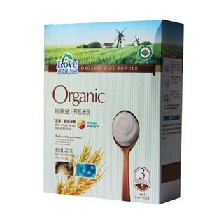 爱之蓝米粉脑黄金有机米粉(海斯易)