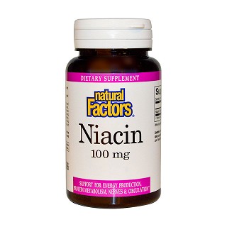 natural factors 烟酸片(natural)