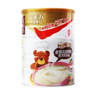宝素力金典米粉金银花猕猴桃配方奶米粉0段(美素力)