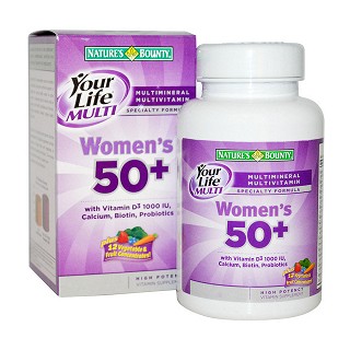 natures bounty your life multi womens 50+(natures)