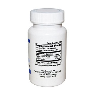 progressive laboratories 硫辛酸(progressive)