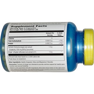 natures life turmeric ginger joint ease 140粒(越美)