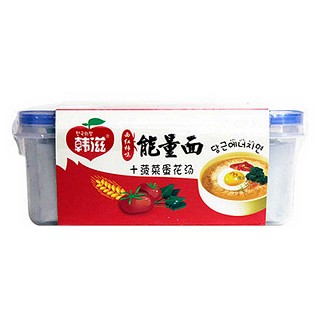 韩滋能量面菠菜蛋花+西红柿面条 (力哦韩滋)