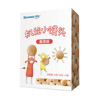 伴娃宝宝饼干机能小馒头蔬菜味(福建天亿)