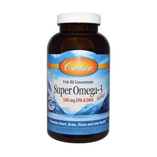 carlson labs 欧米加3浓缩鱼油胶囊(carlson)