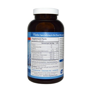 carlson labs 欧米加3浓缩鱼油胶囊(carlson)