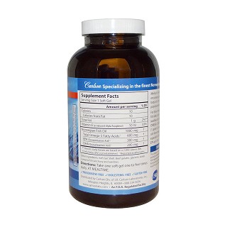 carlson labs super omega-3 gems(200s)