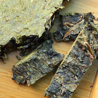 梅山崖 百两饼茶叶 安化黑茶(梅山)