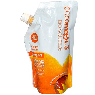 coromega big squeeze lemon nectar 16 oz (coromega)