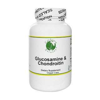 california xtracts 氨基葡萄糖和软骨素素食胶囊(california)