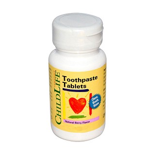 childlife 天然浆果味儿童牙膏片(child)