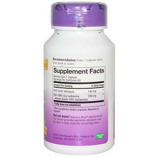 natures way soy isoflavones 120粒(natures)