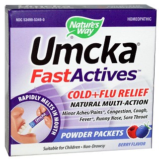 natures way 感冒流感冲剂 浆果味道(natures)