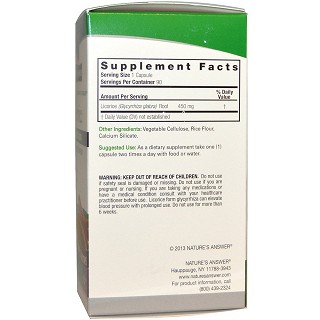 natures answer licorice(natures)