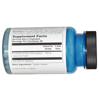 natural sport deer antler velvet 140粒(natural)