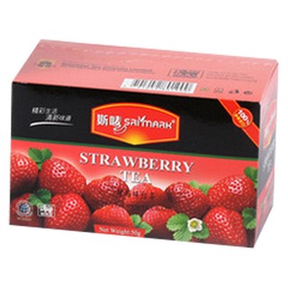 斯唛 锡兰红茶包草莓味花果茶(阳光茶叶)