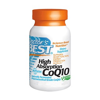 doctor's best 高吸收辅酶q10素食片(doctors)