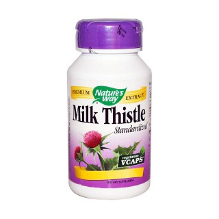 nature's way milk thistle standardized(180片)
