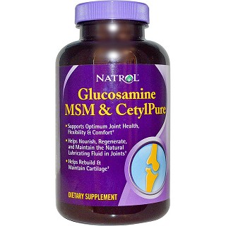 natrol glucosamine msm & cetylpure 100粒(natrol)