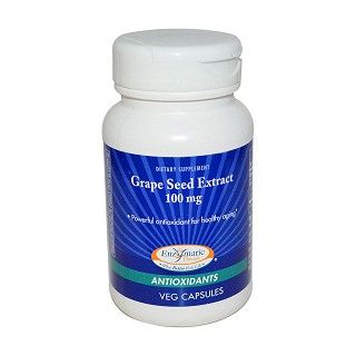 enzymatic therapy 葡萄籽提取物素食胶囊(enzymatic)