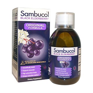 sambucol 黑接骨木原配方糖浆(sambu)