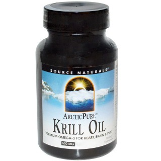 source naturals 北极纯净磷虾油软胶囊(source)