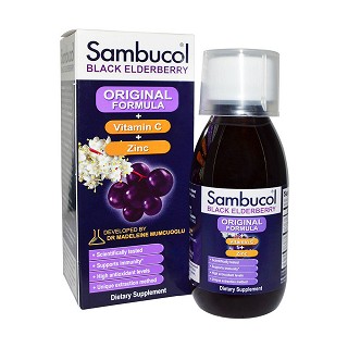 sambucol 含维生素c 黑接骨木糖浆(sambu)
