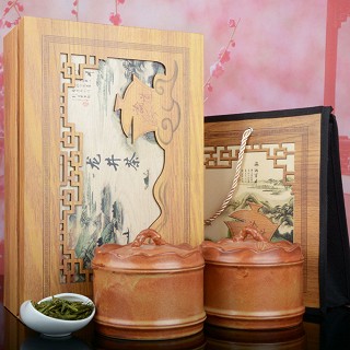 茶缘道 养生茶 论道龙井(450克)