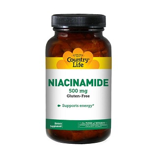 country life 维生素b3-烟酰胺片(180片)