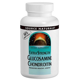 source naturals 超强度葡萄糖胺软骨素片剂(180片)