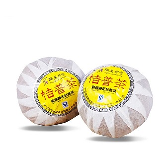 隔里邻舍 新会桔普茶 陈皮普洱茶(268克)