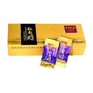 中闽弘泰 弘韵通天铁观音(金盒)