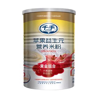 千手 苹果益生元营养米粉(千手佳优宝)