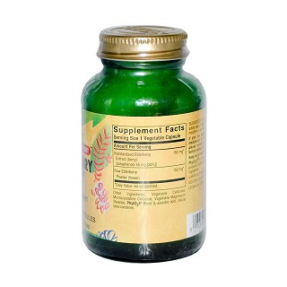 solgar 接骨木浆果提取物素食胶囊(solgar)