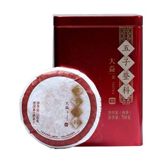 大益五子登科普洱茶(大益茶叶)