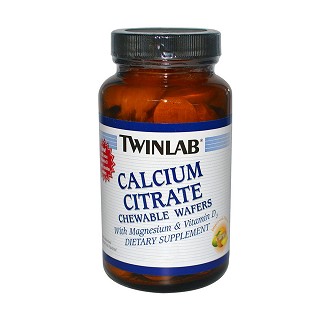 twinlab 柠檬酸钙咀嚼片(twinlab)