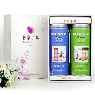 厚垵街 花果茶 果粒茶组合礼盒 蓝莓情深+清秀佳人(厚垵街)