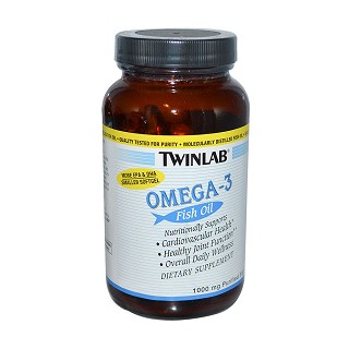 twinlab 欧米伽-3鱼油胶囊(twinlab)